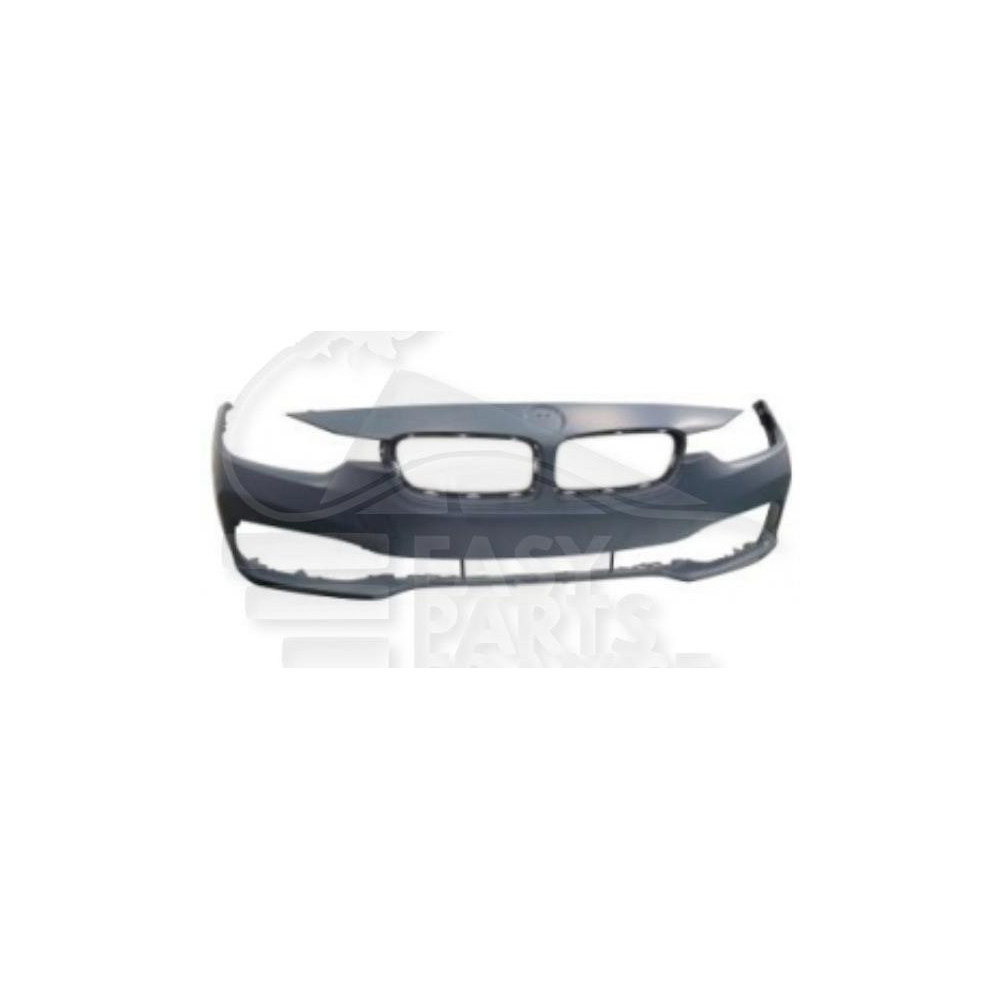 PARE-CHOC AVANT A PEINDRE SANS PACKONTROL - SANS LAVE PHARE - MODÈLE LUXE LINE pour BMW S3 F 30