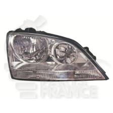 PHARE OPTIQUE DROIT H7+H1 ÉLECTRIQUE SANS MOTEUR pour KIA SORENTO
