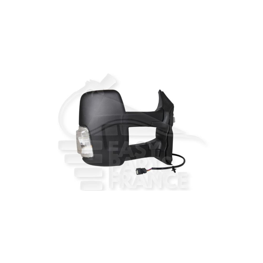 RÉTROVISEUR DROIT MANUEL CHAUFFANT AVEC FEU BLANC BRAS LONG pour FORD TRANSIT