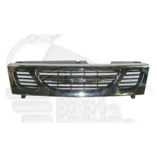 GRILLE DE CALANDRE NOIRE - CHROMEE 