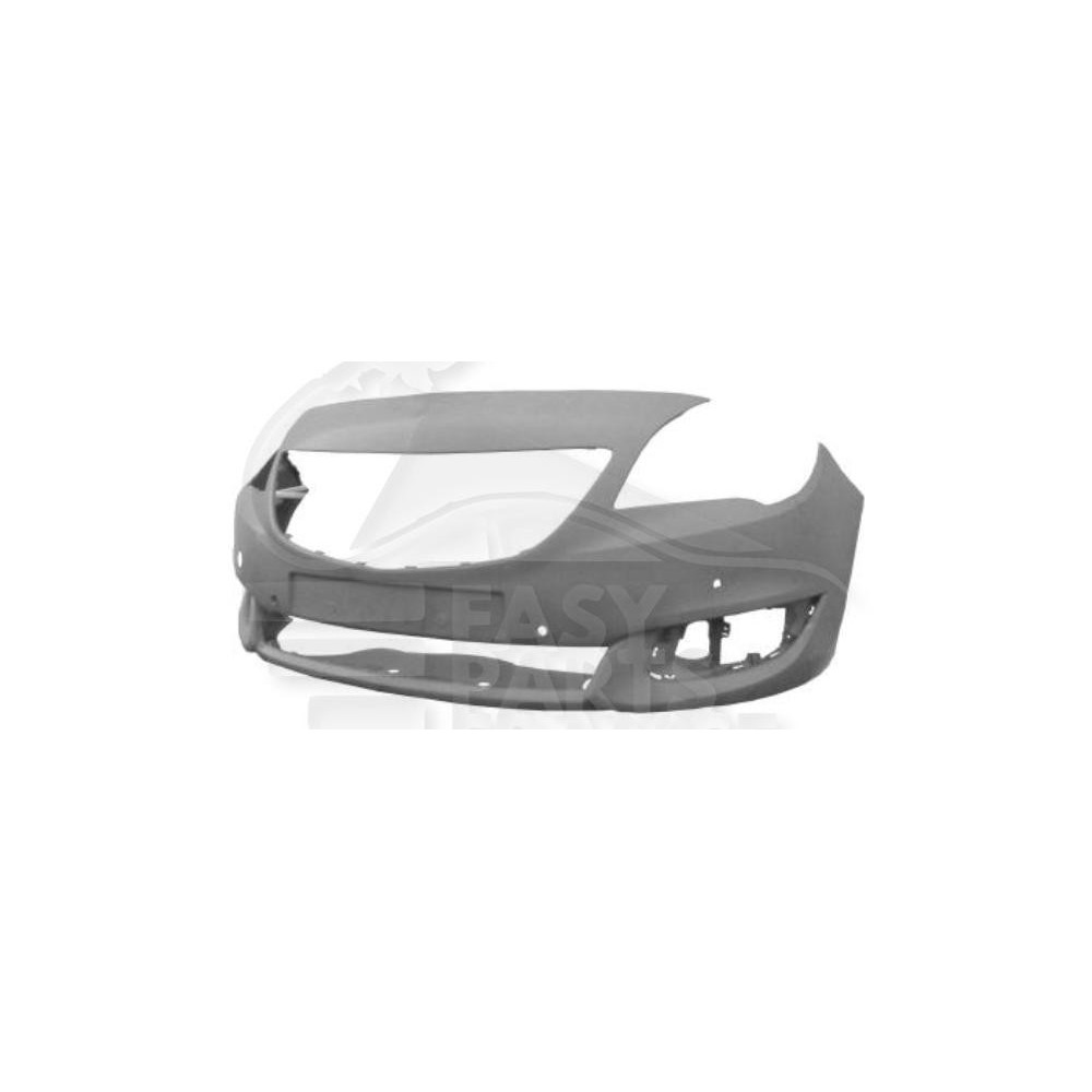 PARE-CHOC AVANT A PEINDRE AVEC PACKONTROL - 4 TROUS pour OPEL MERIVA