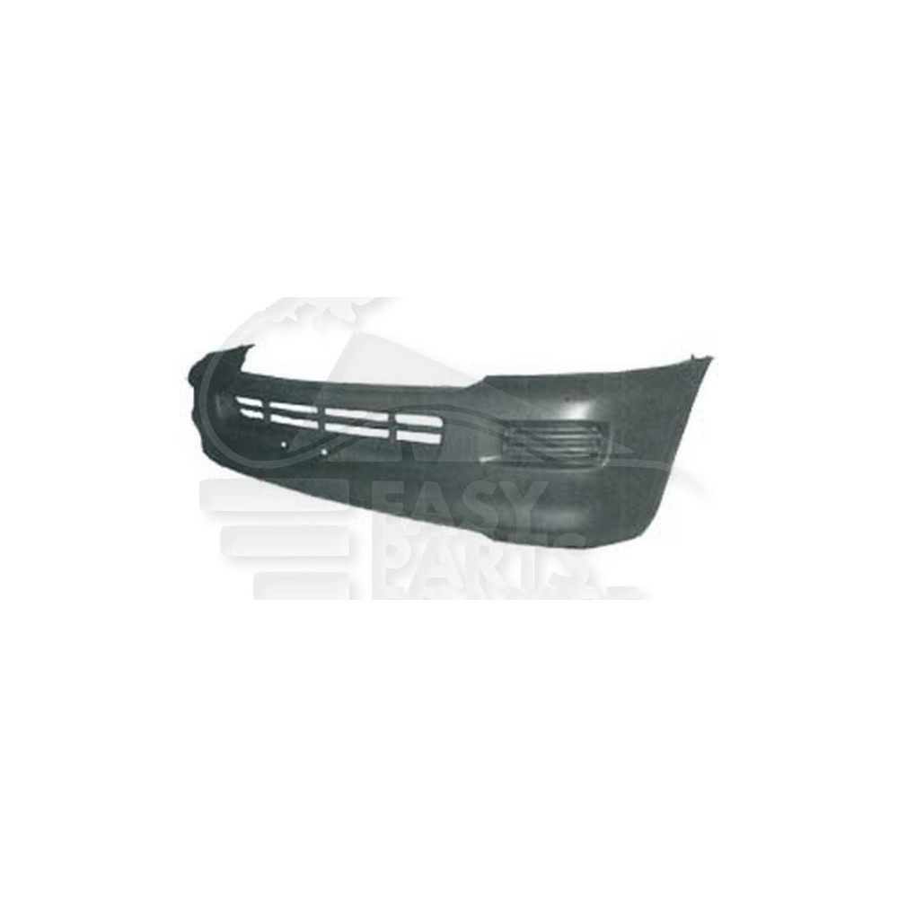 PARE-CHOC AVANT NOIR MODÈLE 2 WD - - 12/03 pour ISUZU D MAX