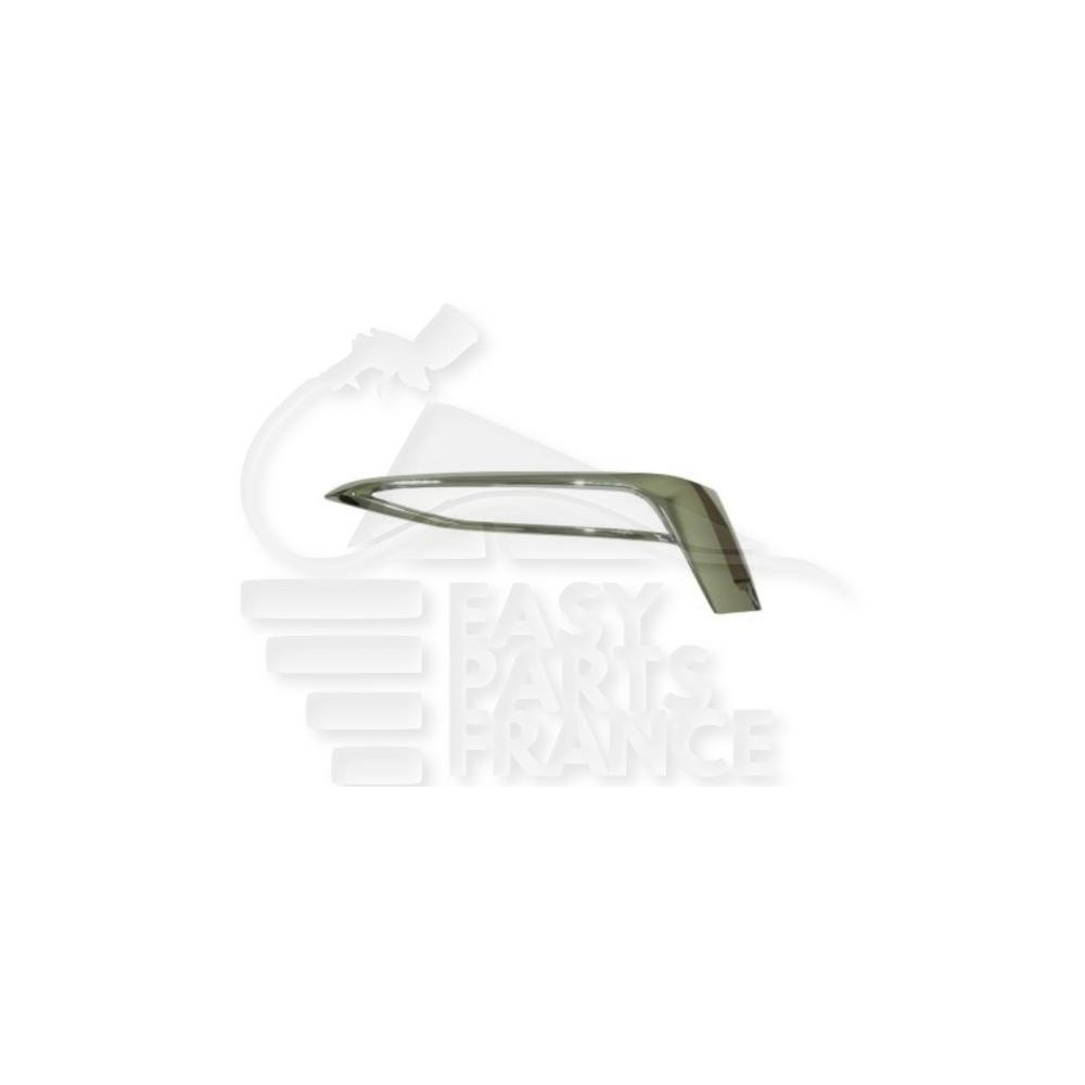 MOULURE CHROMEE AVANT-GAUCHE DE GRILLE DE PARE-CHOC MODÈLE . LUXURYLINE pour BMW SERIE 5 G30
