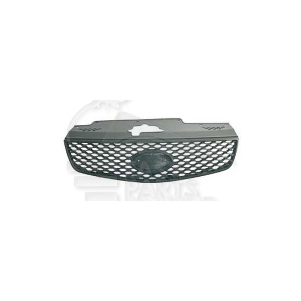 GRILLE DE CALANDRE NOIRE 4 PORTES pour KIA RIO