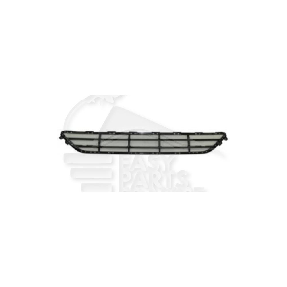 GRILLE DE CENTRALE PARE-CHOC AVANT NOIRE pour VOLVO XC 90
