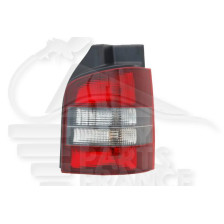 FEU ARRIÈRE-DROIT FUME/BLANC - 1 PORTE pour VOLKSWAGEN TRANSPORTER
