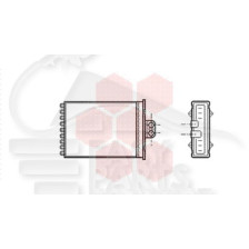 RADIA DE CHAUF TT TYPES S/CLIM AUTO 205 X 182 X 42 