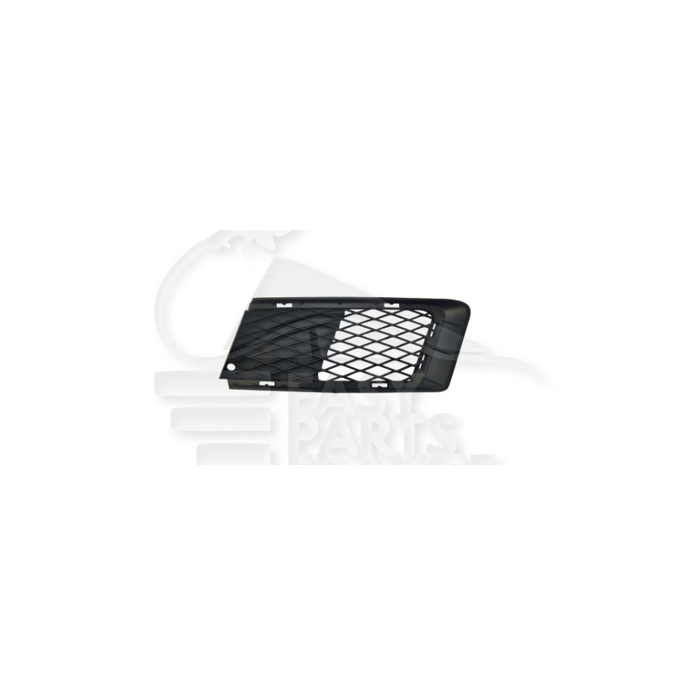 GRILLE DE PARE-CHOC AVANT-GAUCHE NOIRE pour BMW S3 E92