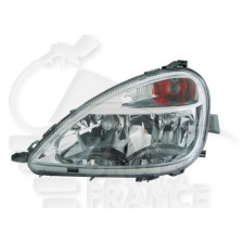 PHARE OPTIQUE GAUCHE H4+H7 PNEUMATIQUE pour MERCEDES CLASSE A - W168