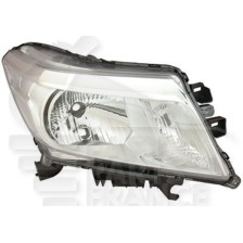 PHARE OPTIQUE DROIT H4 MANUEL OU ÉLECTRIQUE pour NISSAN NAVARA