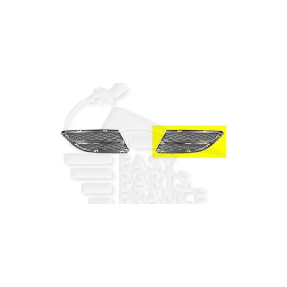 GRILLE DE PARE-CHOC AVANT-GAUCHE NOIRE pour BMW S3 E90