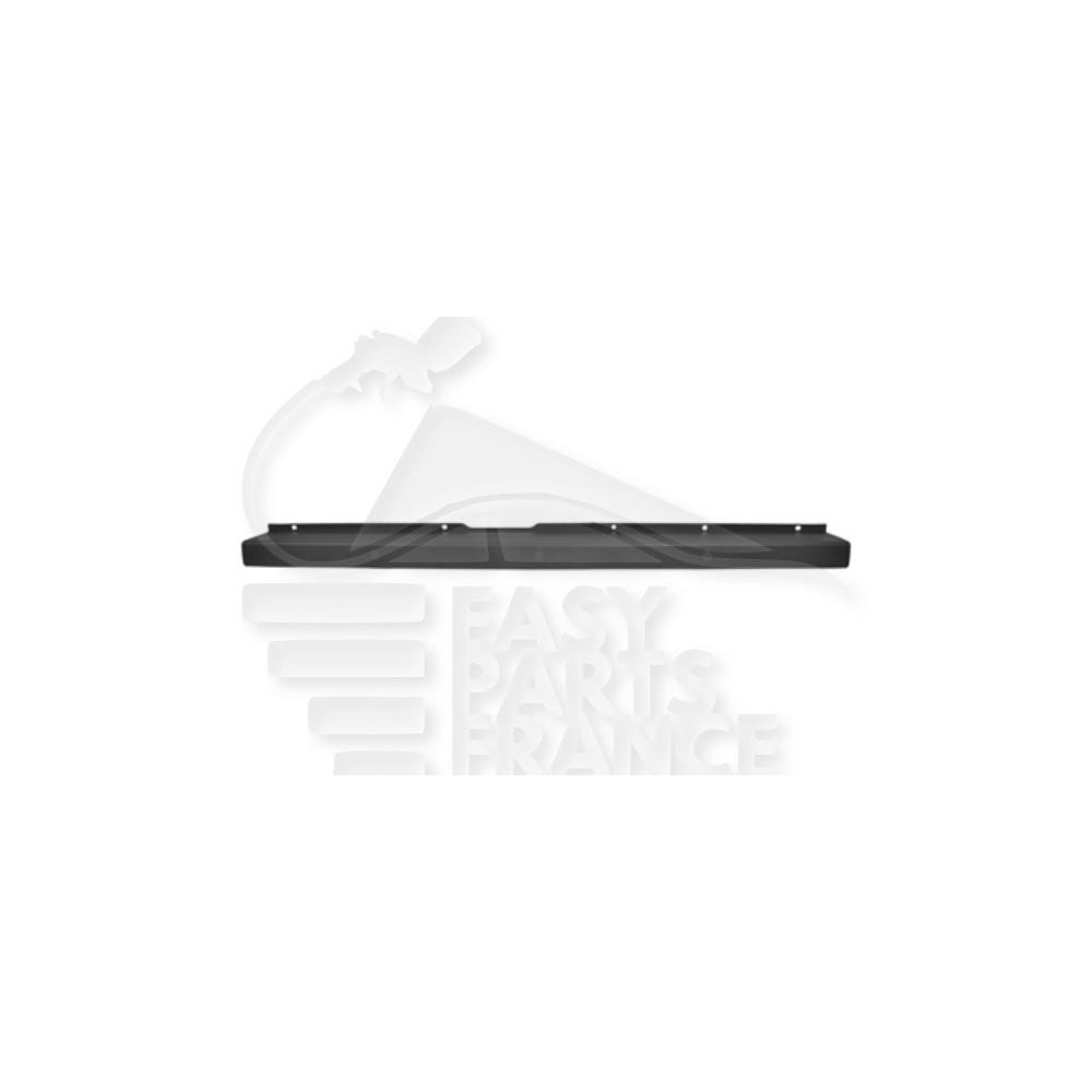 LAME DE PARE-CHOC ARRIÈRE CENTRALE NOIRE pour PEUGEOT BOXER