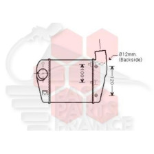 ECHANGEUR 2.0 TFSI - 2.0 TDI - 200 X 203 X 62 pour AUDI A6