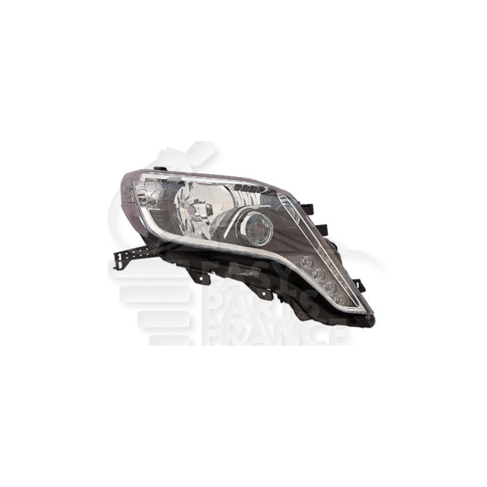 PHARE OPTIQUE DROIT HB3 LED ÉLECTRIQUE SANS MOTEUR pour TOYOTA LAND CRUISER