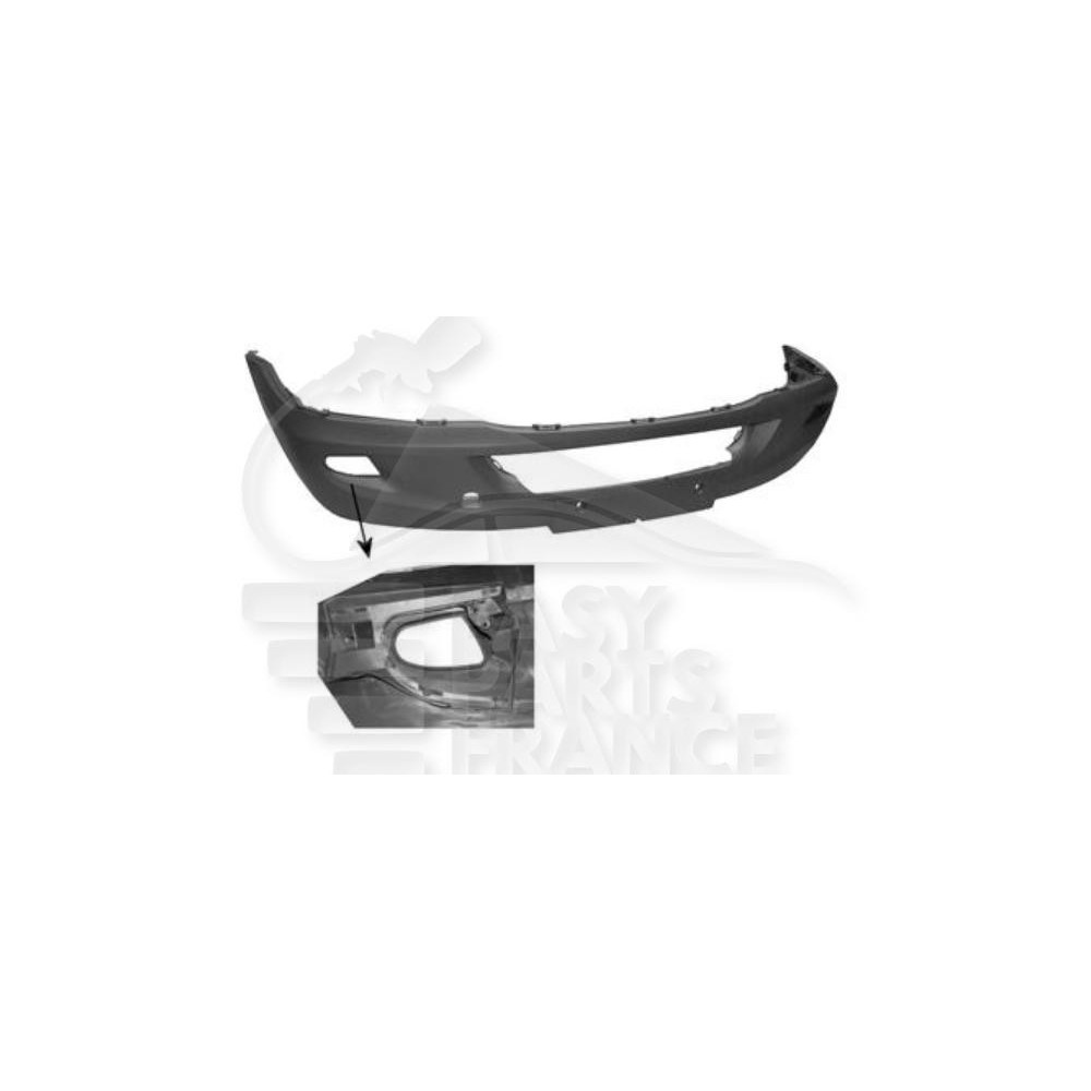 PARE-CHOC AVANT NOIR AVEC EMPLACEMENT ANTI-BROUILLARD SANS PACKCONTROL pour MERCEDES SPRINTER