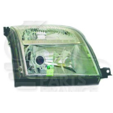 PHARE OPTIQUE DROIT H4 ÉLECTRIQUE AVEC MOTEUR FEU BLANC pour FORD FUSION