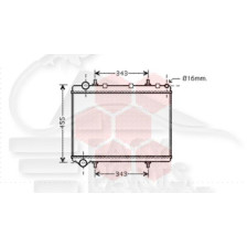 RADIA 1.8/2.0 16V 380 X 567 X 32 
