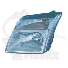 PHARE OPTIQUE GAUCHE H4 ÉLECTRIQUE AVEC MOTEUR pour FORD TRANSIT CONNECT