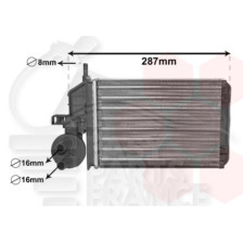 RADIATEUR DE CHAUFFAGE TOUS TYPES 216 X 158 X 42 pour FIAT SEICENTO