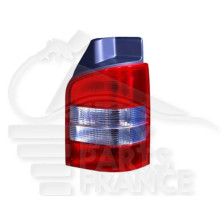 FEU ARRIÈRE-DROIT BLANC/ROUGE - 1 PORTE pour VOLKSWAGEN TRANSPORTER