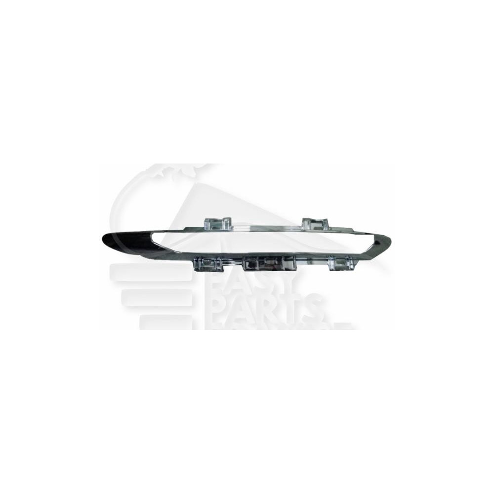 MOULURE AVANT-DROIT CHROMEE DE GRILLE FEU DE JOUR AMG pour MERCEDES CLASSE C - W204