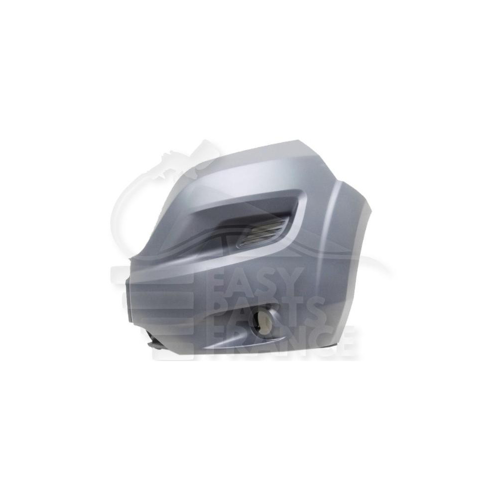 CROSSE DE PARE-CHOC AVANT-GAUCHE GRISE AVEC EMPLACEMENT ANTI-BROUILLARD VERSION COURTE pour OPEL MOVANO