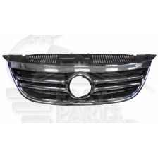 GRILLE DE CALANDRE NOIRE - CHROMEE 