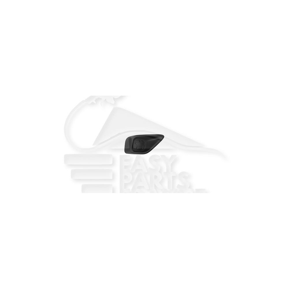 GRILLE DE PARE-CHOC AVANT-DROIT NOIRE pour FIAT DOBLO