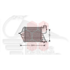 ECHANGEUR 1.9 JTD 193 X 207 X 64 