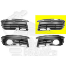 GRILLE DE PARE-CHOC AVANT-GAUCHE NOIRE SANS EMPLACEMENT ANTI-BROUILLARD pour VOLKSWAGEN JETTA