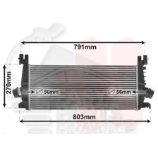 ECHANGEUR 1.4I/1.6I TURBO - BA 665 X 285 X 30 