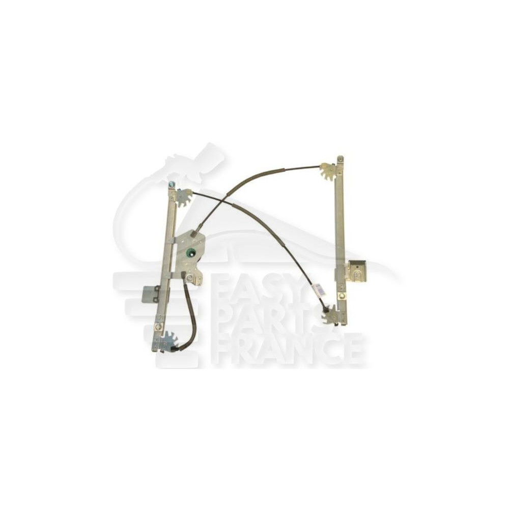 MECANISME DE LEVE VITRE AVANT-DROIT ÉLECTRIQUE pour CITROEN C2