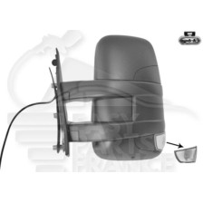 RÉTROVISEUR GAUCHE MANUEL BRAS COURT AVEC FEU pour IVECO DAILY