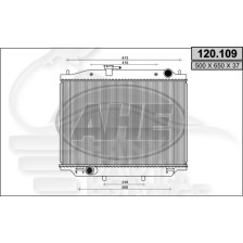 RADIATEUR 3.0 BOÎTE MÉCA AVEC OU SANS CLIM pour NISSAN TERRANO