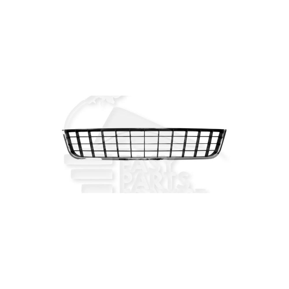 GRILLE CENTRALE DE PARE-CHOC AVANT AVEC MOULURE CHROMEE pour FIAT LINEA