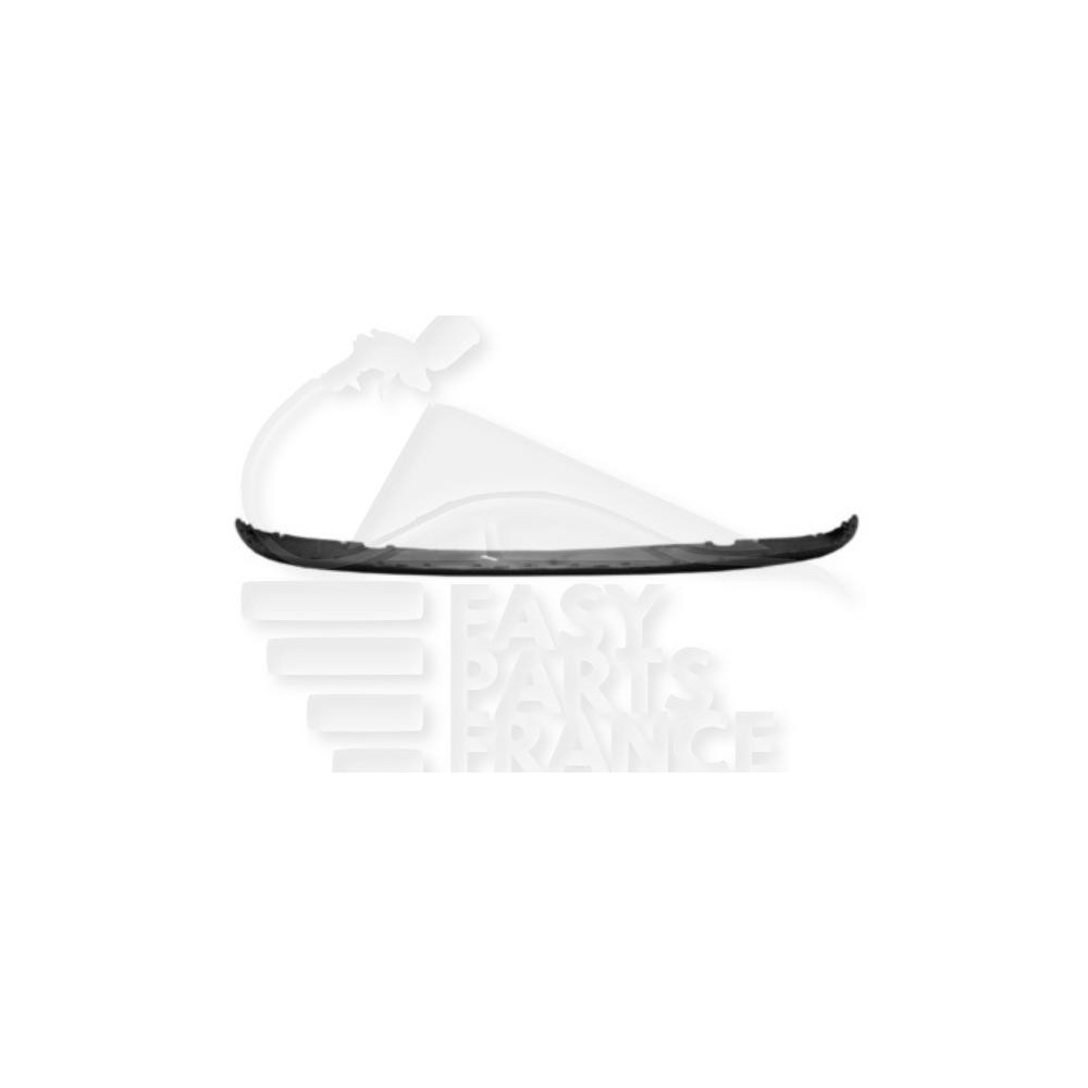 SPOILER DE PARE-CHOC AVANT NOIR pour VOLKSWAGEN POLO