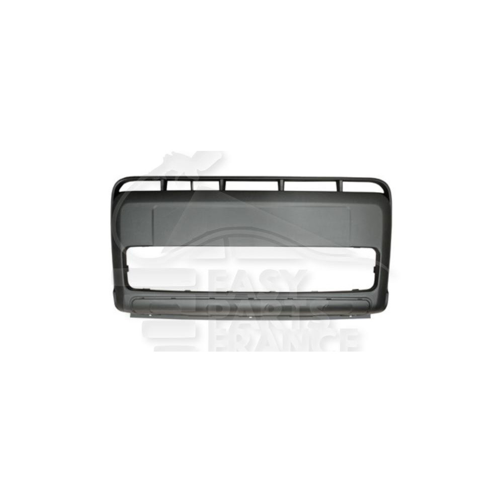 MOULURE CENTRALE DE PARE-CHOC AVANT NOIRE pour FIAT PANDA