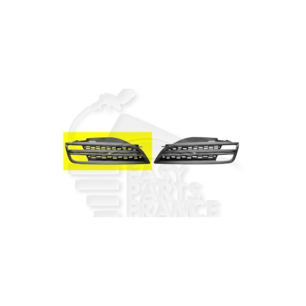 GRILLE DE CALANDRE DROIT NOIRE pour NISSAN MICRA