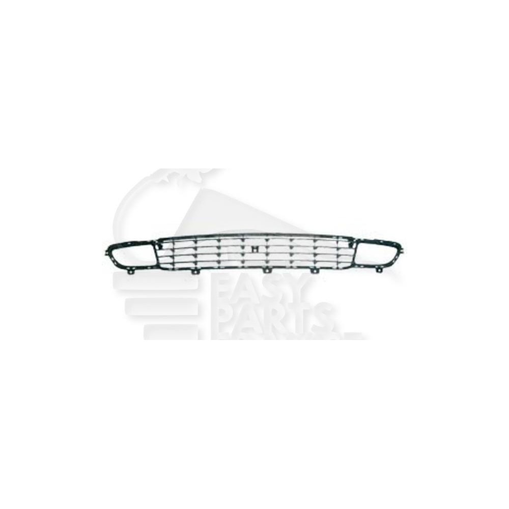 GRILLE DE PARE-CHOC AVANT CENTRALE NOIRE pour OPEL ZAFIRA