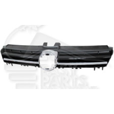 GRILLE DE CALANDRE NOIRE A/MOULURE CHROMEE 
