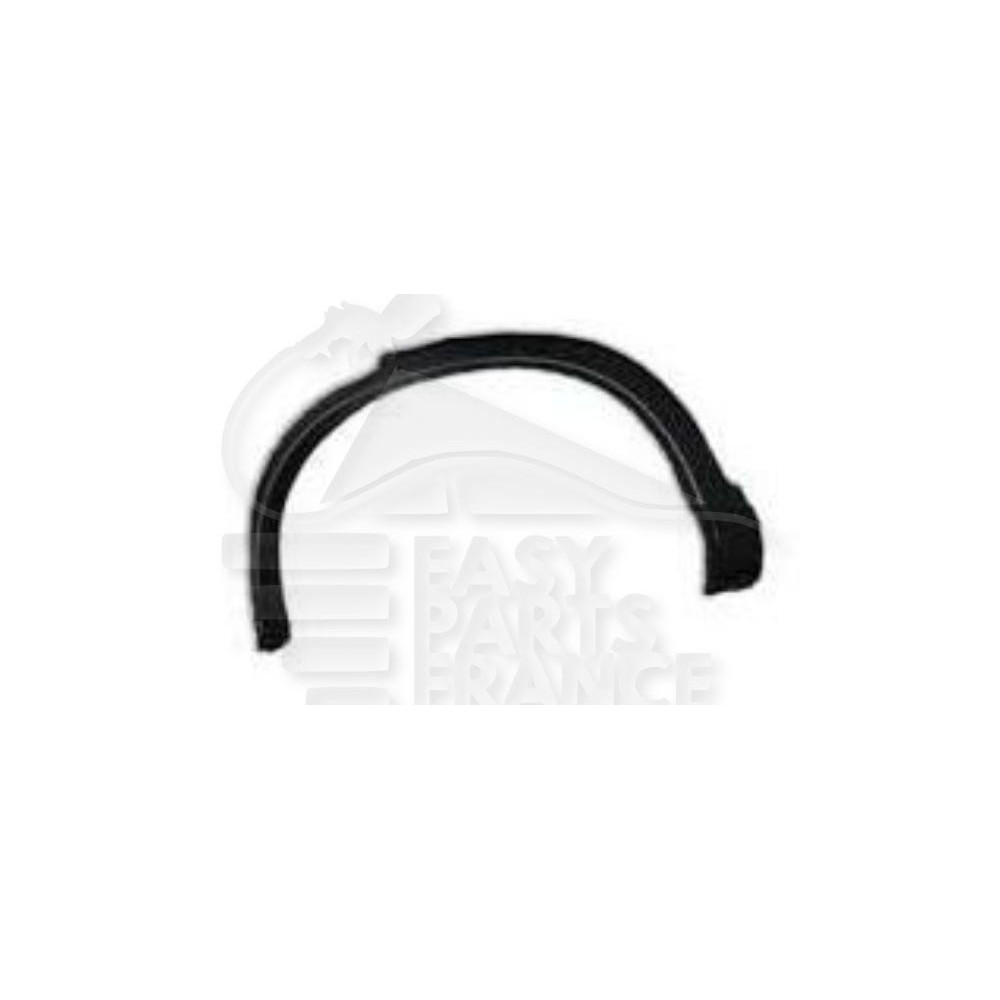 ELARGISSEUR AILE ARRIÈRE-GAUCHE NOIR pour HONDA CRV