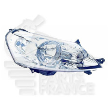 PHARE OPTIQUE DROIT H4 ÉLECTRIQUE AVEC MOTEUR pour CITROEN JUMPY
