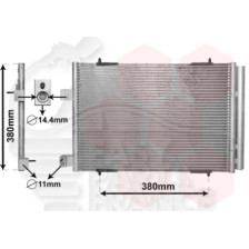 CONDENSEUR TOUS TYPES .. 11438 → pour PEUGEOT 407