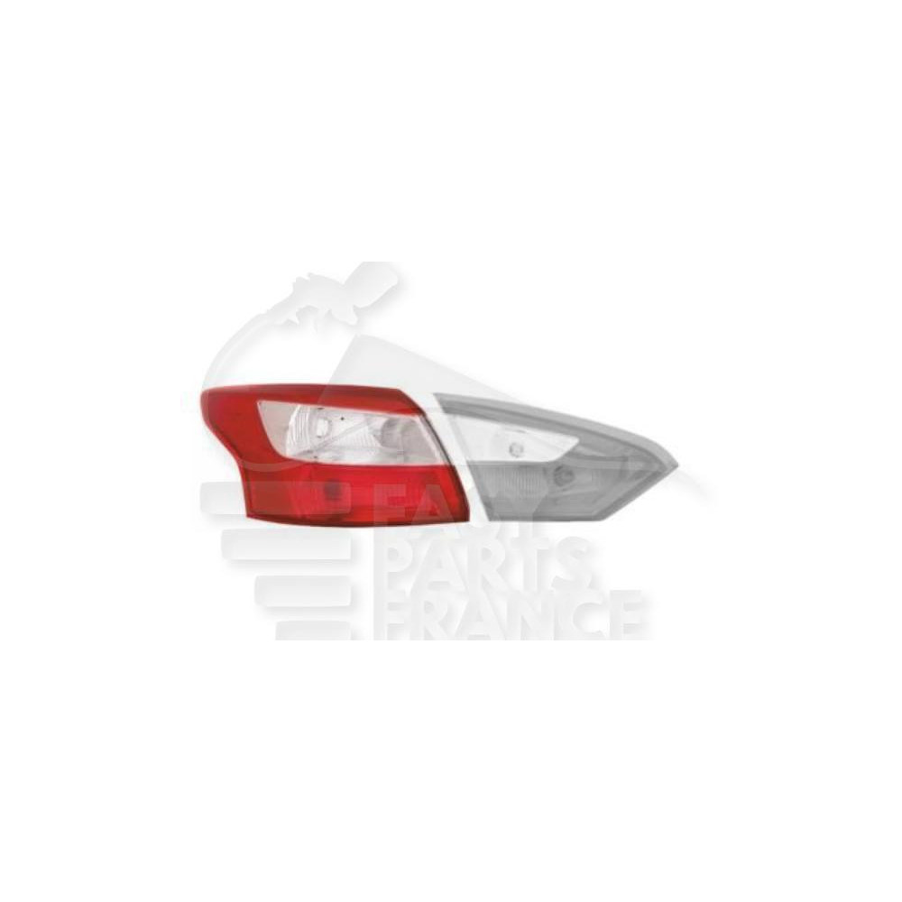 FEU ARRIÈRE-GAUCHE EXTÉRIEUR MODÈLE 4 PORTES pour FORD FOCUS