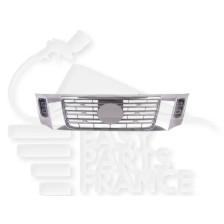 GRILLE DE CALANDRE GRISE A/MOULURES CHROMEES 