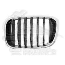 GRILLE DE CALANDRE G NOIRE A/CADRE CHROME 