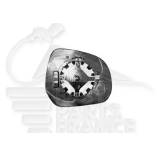 GLACE DE RÉTROVISEUR DROIT CHAUFFANT CONVEXE pour OPEL AGILA