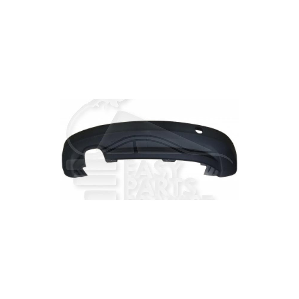 SPOILER DE PARE-CHOC ARRIÈRE NOIR SANS PACKONTROL pour VOLKSWAGEN TIGUAN