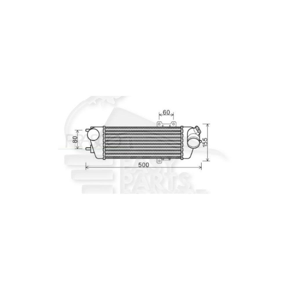 ECHANGEUR 1.6/2.0 CRDIF pour HYUNDAI LANTRA / ELANTRA