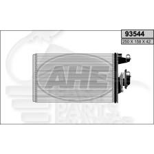 RADIATEUR DE CHAUFFAGE TOUS TYPES 250 X 158 X 42 pour FIAT TIPO